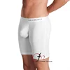 OEM white underwear mens 9 inch long leg underwear comfortable boxer briefs ideal for active guys running hiking and cycling