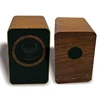 compact & portable special transfer versatile wooden boombox wireless retro bluetooth speaker stream music wirelessly