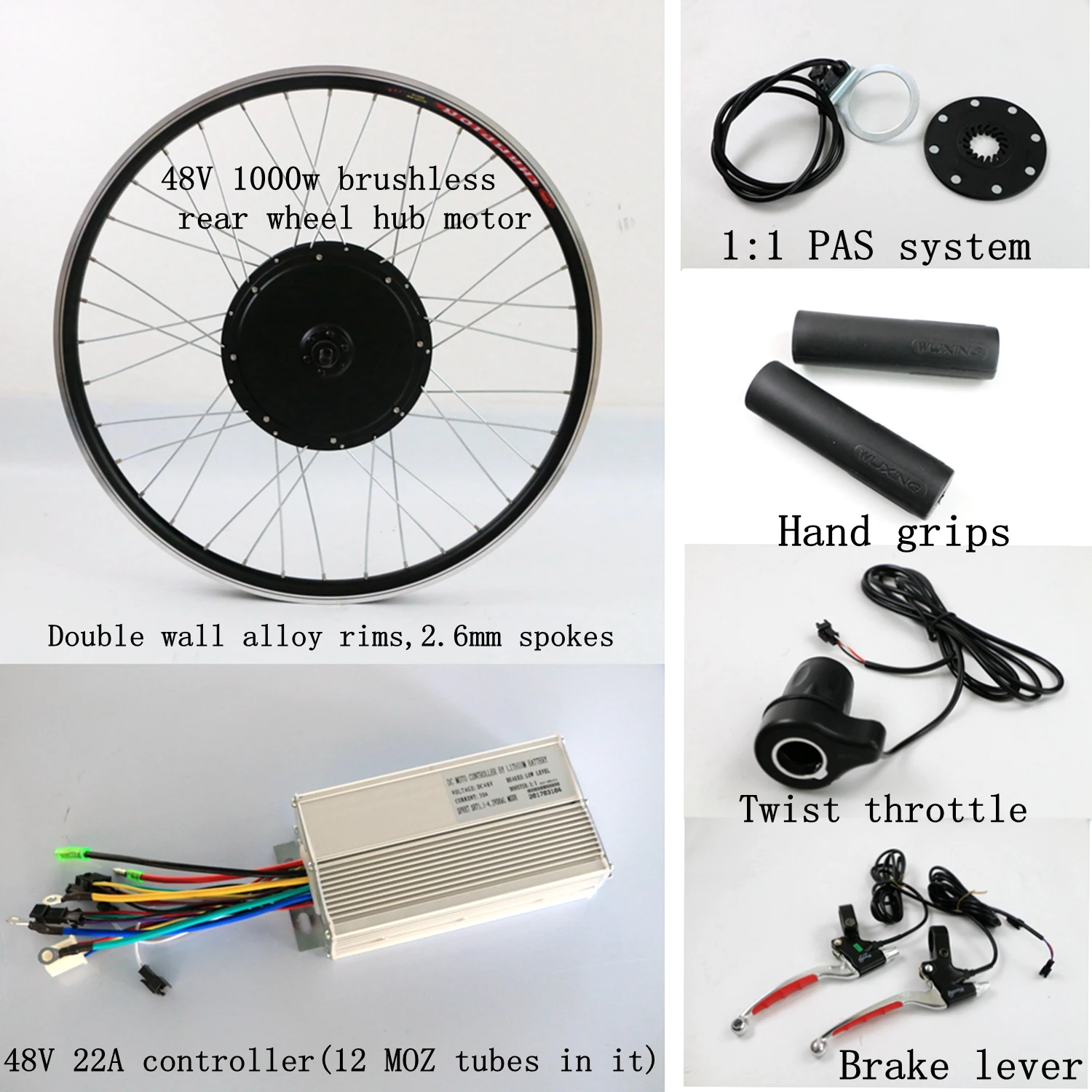 electric bicycle wheel kit