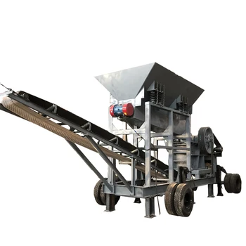 The most popular design 400*600 mobile crushing plant, mobile crusher