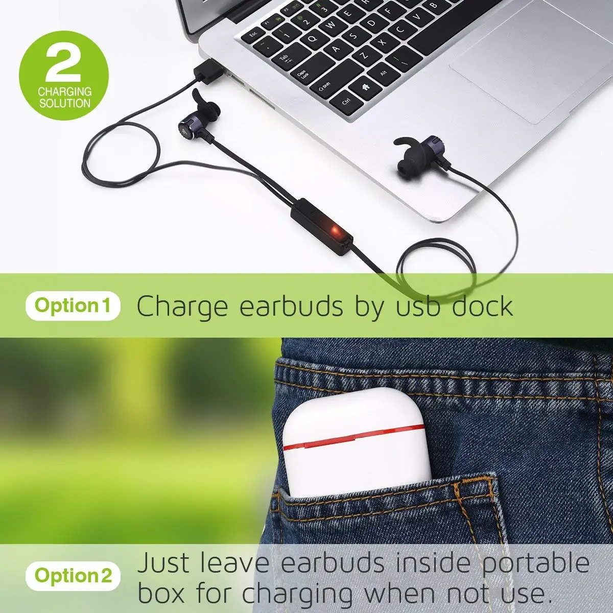 High Quality Sport Earbuds Headphones Stylish Design Stereo Bluetooth Wireless Earbuds - ANKUX.COM