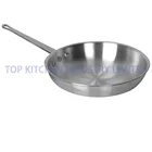 Natural Finish Aluminum Frying Pan Fry Pan with/without Silicone Sleeve Commercial Grade NSF Certified