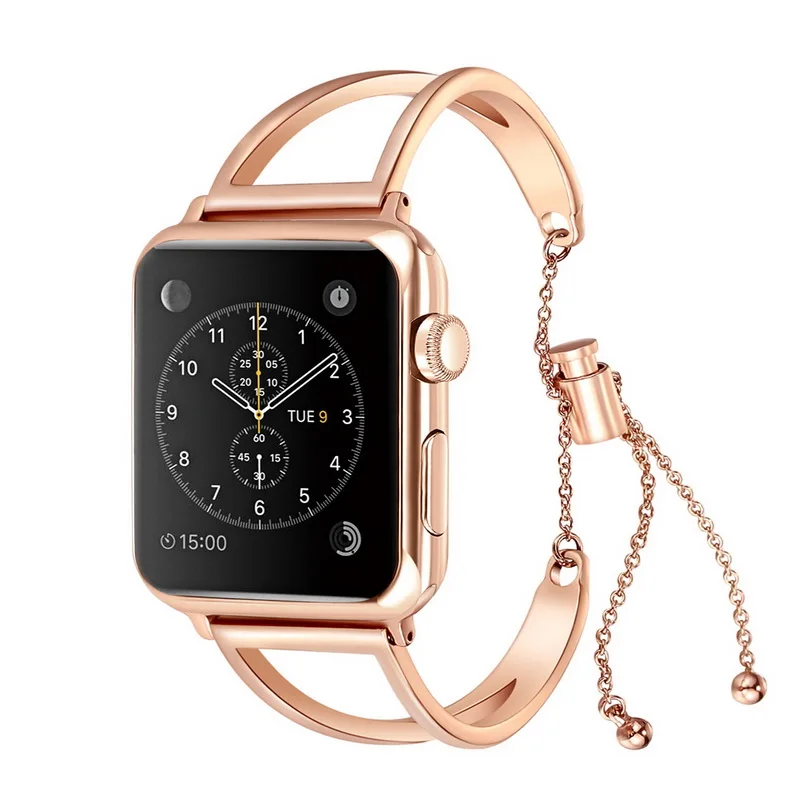 Bracelet for Apple Watch Band Stainless Steel Jewelry Bangle for iWatch Bands Strap Wristbands Unique Fancy Style for Women
Bracelet for Apple Watch Band Stainless Steel Jewelry Bangle for iWatch Bands Strap Wristbands Unique Fancy Style for Women