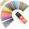 Professional the superlative degree oil based 3.0mm lead 48 colors assorted color pencil drawing set with paper tube