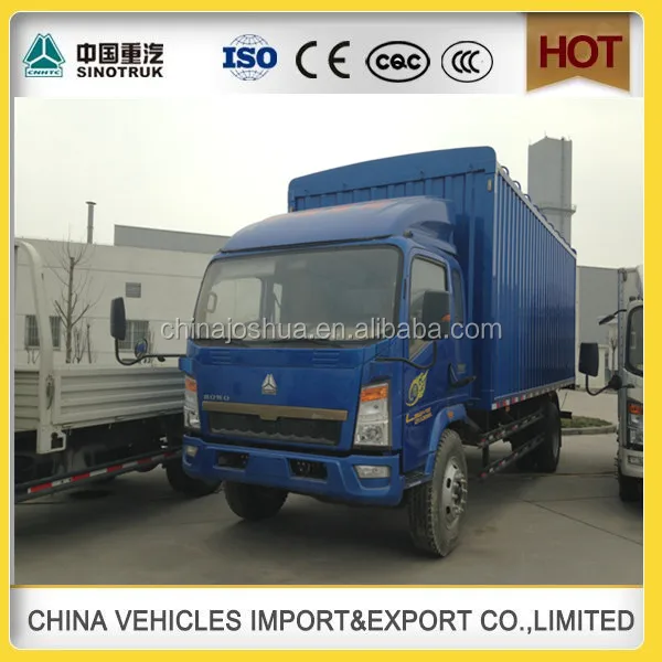 2015 marca nueva china 5 ton howo/dongfeng 4x2 pequeños camiones diesel para la venta