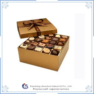 new product luxury chocolate gift box with dividers