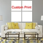 Wholesale customized wall painting photo canvas print wall art frame picture