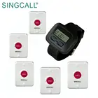 SINGCALL restaurant service equipment wireless waiter call system hotel room call bell