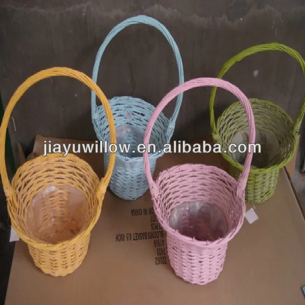 linyi handmade willow spa gift basket wholesale