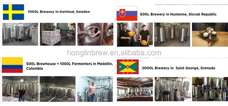 100L 200L 300L mini micro craft beer mash tun brewing brewery equipment fermentation tanks for restaurant pub