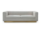 Modern sofa,stainless steel leg,living room fabric sofa
