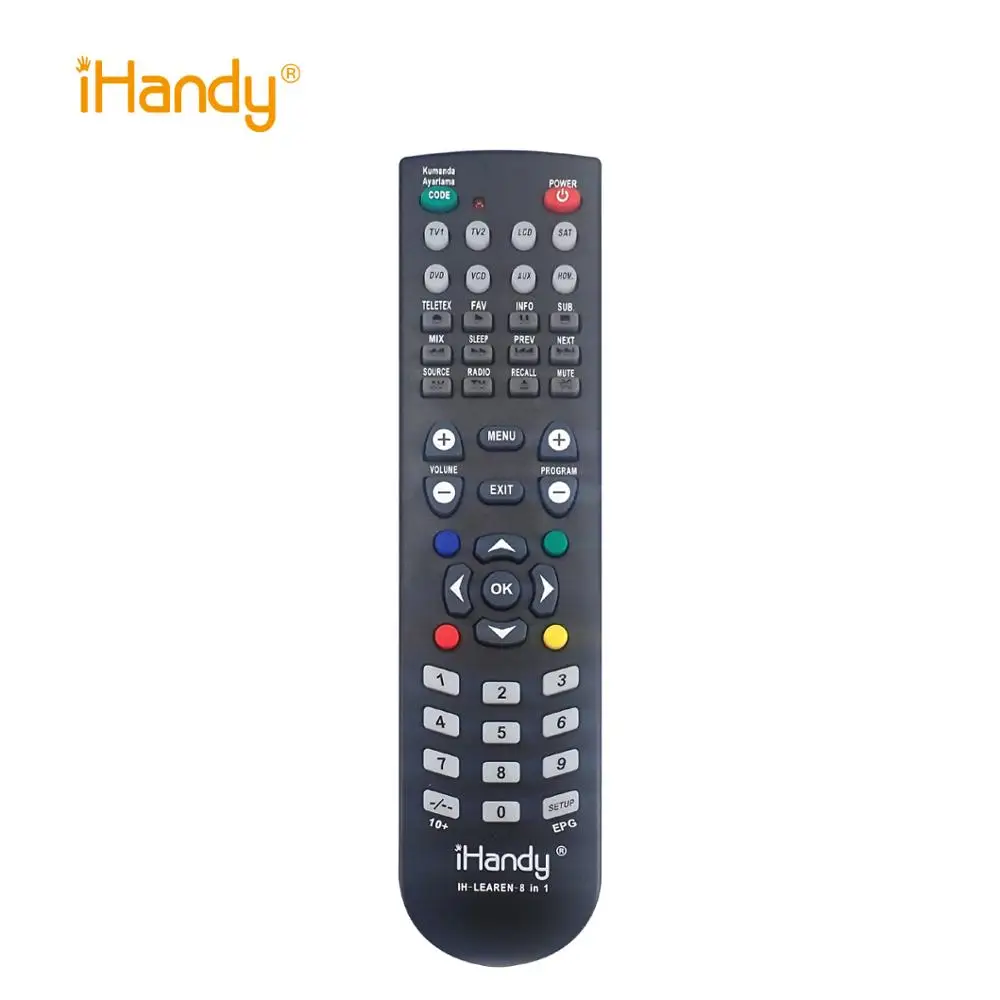 AUN0447 UNIVERSAL IR DVB-T2 DTT 2800 in 1 REMOTE CONTROL HOT
