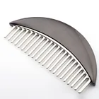 Professional Hair Comb Hair Styling Hairdressing beard Combs metal key holder