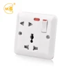 MG house use home 13A electrical sockets and switch with neon