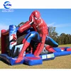Spider man bouncy castle slide commercial kids jumping castle for sale