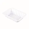 Supply custom-made supermarket fruit tray white plastic tray PP blister packaging blister tray