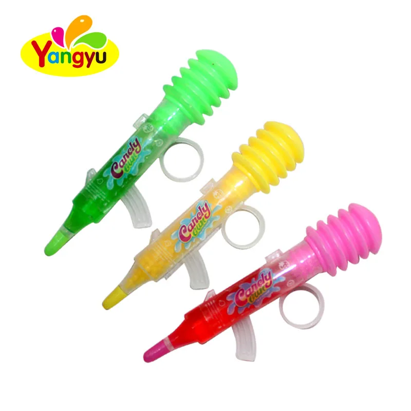 AK Gun Water Game Toy with Jelly Candy