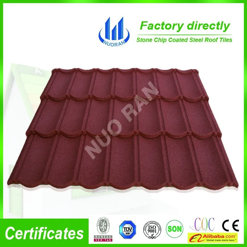 good sale colorful stone coated steel roofing tile material/roof tiles for Sri Lanka/Galvalume Steel Sheet