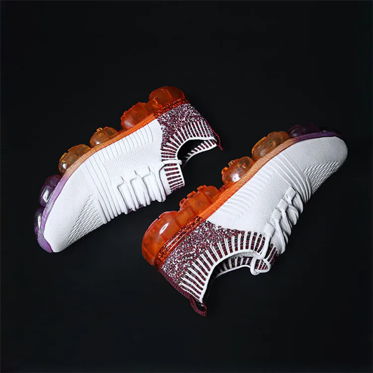 2020 Men White Running Shoes Rainbow Color Sole Shock Absorbing Sneakers, Black or custom color
2020 Men White Running Shoes Rainbow Color Sole Shock Absorbing Sneakers, Black or custom color