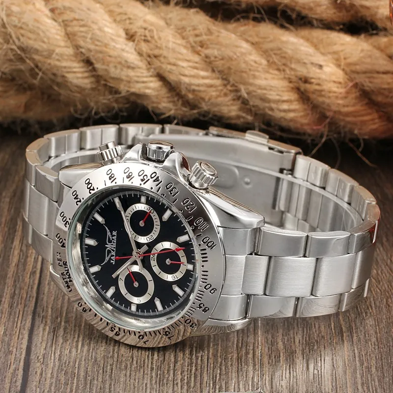 China Wholesale Jargar automatic mechanical movement designer inspired watches at cheap, reloj hombre