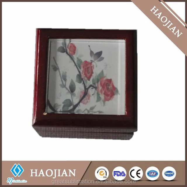 boxes/sublimation blank small wooden boxes wholesale/custom logo