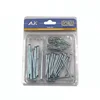 hot selling product on Amazon 56pcs small zinc plated common nail fastener kit for machine,furniture