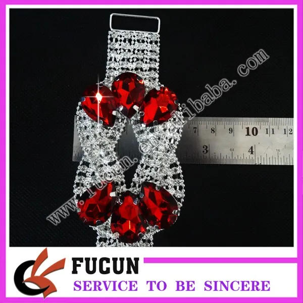 large bikini connector red strass size.jpg
