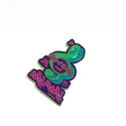 Design Zinc Alloy Metal Material Custom Design Badge Name Plate Pinse For Souvenir
