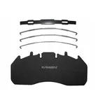 Heavy duti truck brake break pads wva29174 for volvo