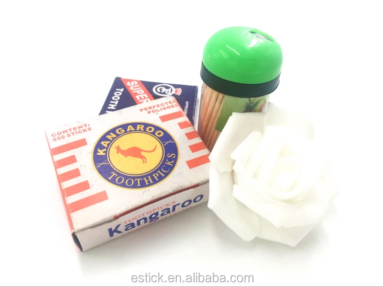 smooth healthy 100pcs/bottle toothpicks in bottle