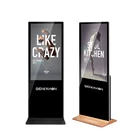 Floor Standing 43" 46" 55" 65" elevator indoor digital signage panel lcd advertising display wifi