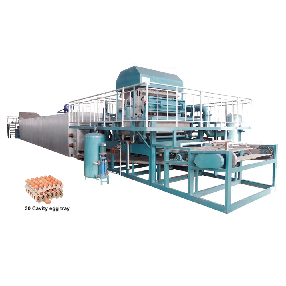 Paper egg tray making machine egg tray pulp molding machine egg tray manufacturing machine