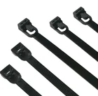 Reusable Heavy Duty Nylon Cable Ties 50 lb Test environmentally reusable tie straps