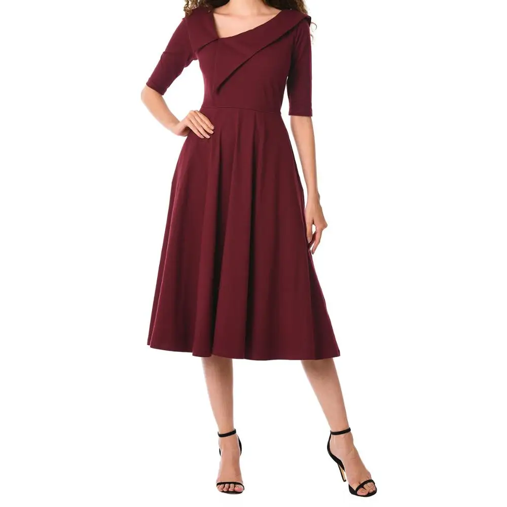 unique irregular shoulder design high waist casual autumn and winter dress for women, Wine red;blue
unique irregular shoulder design high waist casual autumn and winter dress for women, Wine red;blue