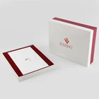 custom luxury white ivory sweet wedding invitations box for card