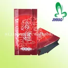 Wholesale china side gusset back center sealing aluminum foil heat sealable packaging empty tea bag
