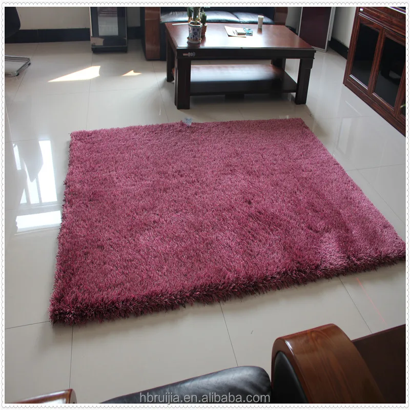 Factory Long Pile Microfiber Shaggy Rug for Home Room