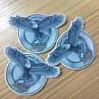 New design clear flower pattern fabric non thermal label printer for t shirt