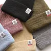 custom embroidered clothing woven label for cap / neck label/cat label
