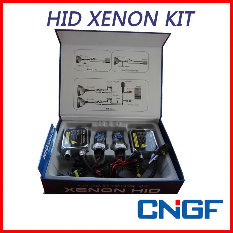 Factory wholesale auto bulb socket 9005 35W 55W hid xenon kit
