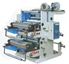 Two Color High Speed Automatic PVC / Paper / Nonwoven / Plastic Film Small Flexo Printing Machine