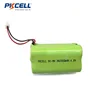 Ni-Mh AA 2000mah 4.8V rechargeable battery pack with plug