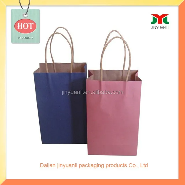 2018 hot sale kraft brown paper bag/kraft paper cement bag/kra