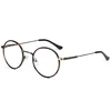 Custom Made Retro Style Round Shape Luxury Metal Optical Frame eyeglass frame