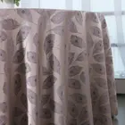 new design 120 inch round table cloth for wedding