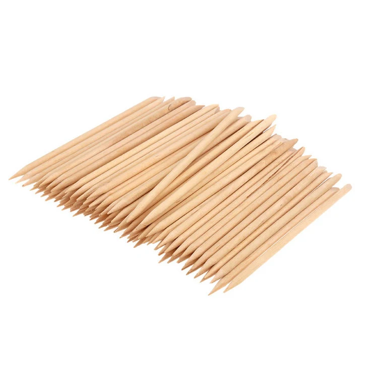 Double ended orange wood stick nail 100pcs 
Double ended orange wood stick nail 100pcs
