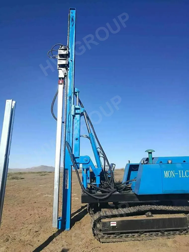 Hydraulic Drop Hammer Solar Pile Piling Driver Machine Buy Pile