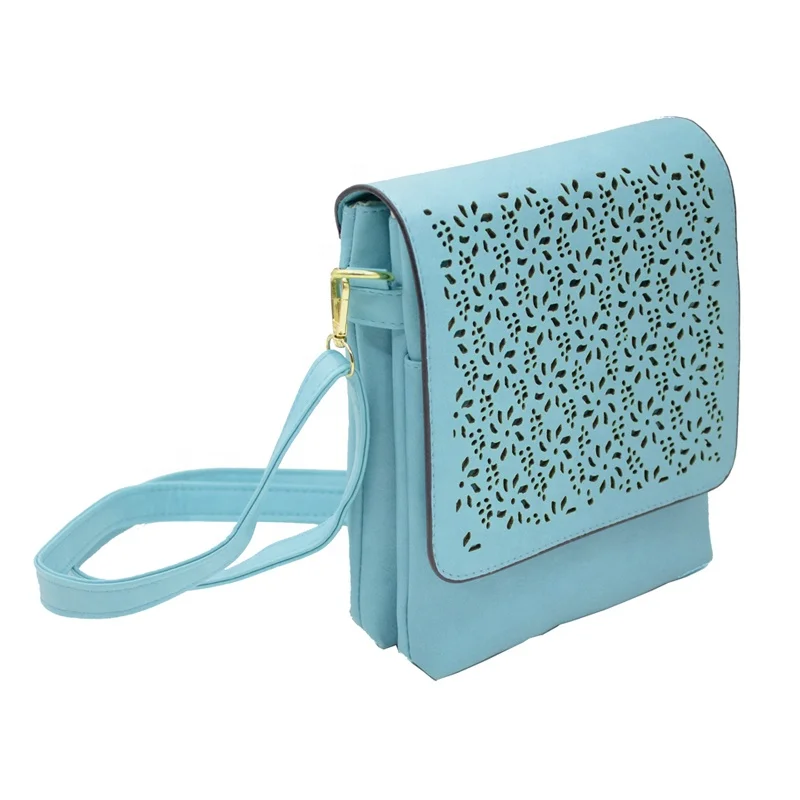 Hollow Out Flower Messenger Bag For Women Leather Crossbody Flap Bag Lady Fashion Single Shoulder Bag Double Layer Blue Color
Hollow Out Flower Messenger Bag For Women Leather Crossbody Flap Bag Lady Fashion Single Shoulder Bag Double Layer Blue Color