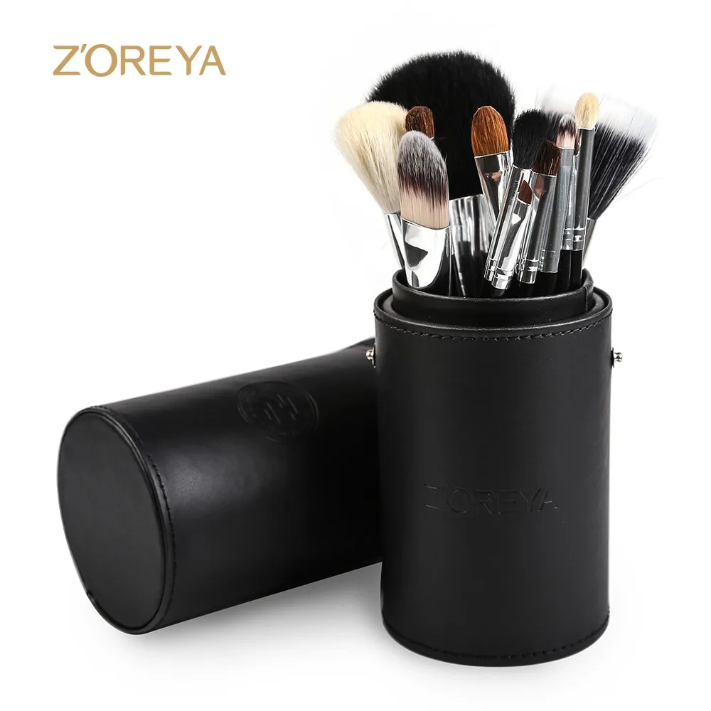 12pcs/set New arrival Z'oreya brand cosmetic makeup brush kit 
12pcs/set New arrival Z'oreya brand cosmetic makeup brush kit