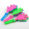 Colorful customized Plastic Hand Clapper Noise Maker fan cheering